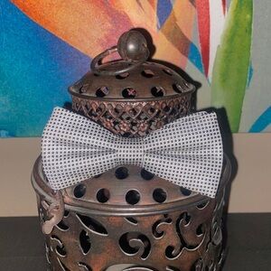 bow tie Ralph Lauren x Macy grey black headwear y2k formal vibe preppy accessory